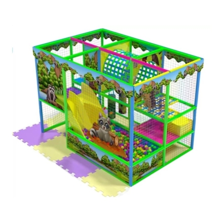 Детский игровой лабиринт "Дружок XL3" 8.3 м² (3.5*2.35*2.5м), фото 1