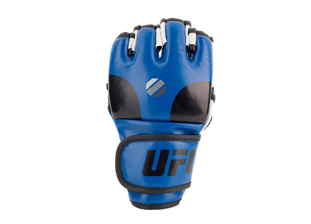 (UFC Перчатки MMA тренировочные с открытой ладонью синие L/XL), фото 1