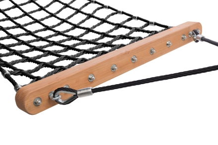 Гамак Hammock из армированного каната 201х100 см без столбов для детской площадки, фото 3