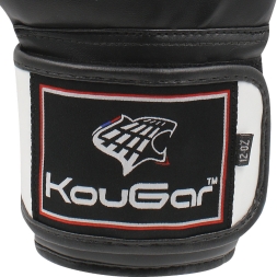 Перчатки боксерские KouGar KO400-8, 8oz, черный, фото 7 Перчатки боксерские KouGar KO400-8, 8oz, черный, фото 7