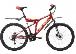 Велосипед Black One Descender Disc Red/Yellow 18"