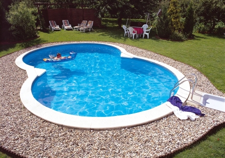 Бассейн Summer Fun 8,55x5,0х1,2 м восьмерка, фото 1