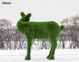Топиари олень, самочка Нелли - газон Deluxe/Deluxe Green, фото 3