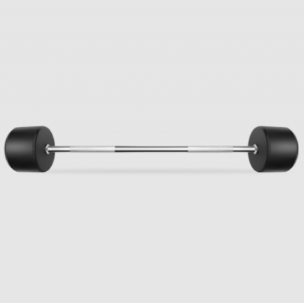 BRONZE GYM BG-PA-BB-S10 Штанга обрезиненная прямая 10 кг, фото 1