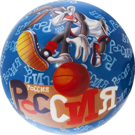 Мяч детский "Looney Tunes", диам. 23 см, синий, фото 1