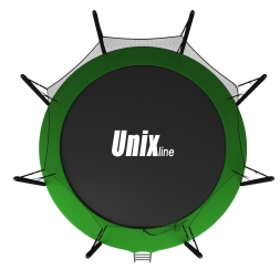 Батут UNIX line 10 ft Classic (inside) диаметр 305 см с защитной сеткой, фото 4
