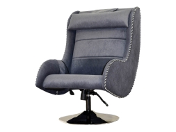 Дизайнерское массажное кресло EGO Max Comfort EG3003 Серый, фото 1 Дизайнерское массажное кресло EGO Max Comfort EG3003 Серый, фото 1