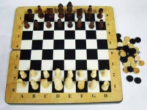Набор 3 в 1(шахматы,шашки,нарды) 8319 Набор 3 в 1(шахматы,шашки,нарды) 8319