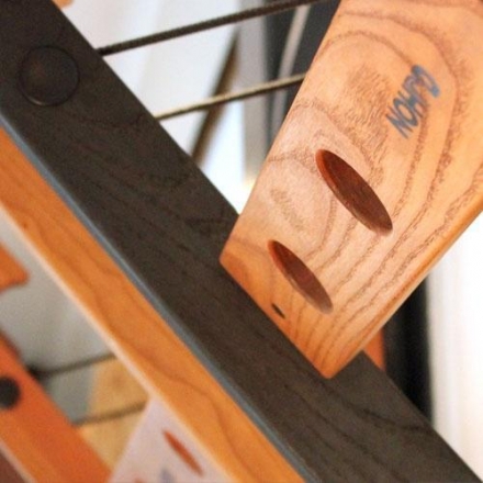 Шведская стенка с 10-ю перекладинами NOHrD WallBars, материал: вишня, фото 5