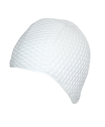 Шапочка для плавания Babble Cap 3115-10, резина, белый, фото 1