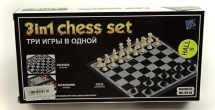 Набор 3 в 1(шахматы,шашки,нарды) 9518 магнит-пластик Набор 3 в 1(шахматы,шашки,нарды) 9518 магнит-пластик