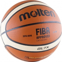 Мяч баскетбольный Molten BGL7X-RFB №7 FIBA Мяч баскетбольный Molten BGL7X-RFB №7 FIBA