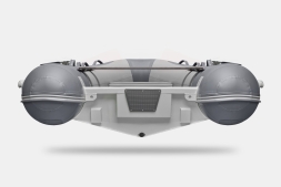 Gladiator RIB 380 AL Светло-темносерый моторная лодка ПВХ Жесткое дно (морской алюминий), киль, фото 6