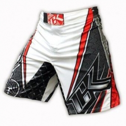 Шорты ММА Contract Killer Hakkamo White Shorts, фото 1 Шорты ММА Contract Killer Hakkamo White Shorts, фото 1