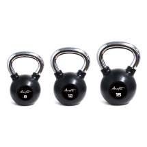 Aerofit AFBK36 Гиря 36 кг обрезиненная с хромированной рукояткой Aerofit AFBK36 Гиря 36 кг обрезиненная с хромированной рукояткой