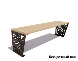 Банкетка Ромашка, Сосна 1,2 м, фото 1