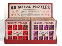 Набор из 10 металлических головоломок (фиолетовый) / 10 Metal Puzzles purple set Набор из 10 металлических головоломок (фиолетовый) / 10 Metal Puzzles purple set