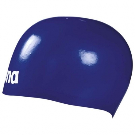 Шапочка для плав. "ARENA Moulded Pro II", арт.001451701, ТЕМНО-СИНИЙ, силикон, фото 1