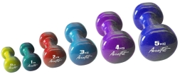 Гантель в виниловой оболочке Aerofit, 3 кг, голубой