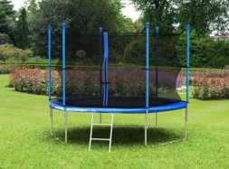 Батут с защитной сеткой (лестница в комплекте) Diamond Fitness Internal 10ft (305 см), фото 2 Батут с защитной сеткой (лестница в комплекте) Diamond Fitness Internal 10ft (305 см), фото 2