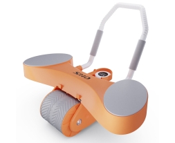 Тренажёр для пресса AB Roller SND оранжевый с ковриком 34 х 17 x 0.6 cм, фото 2 Тренажёр для пресса AB Roller SND оранжевый с ковриком 34 х 17 x 0.6 cм, фото 2