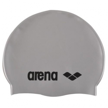 Шапочка для плавания "ARENA Classic Silicone", серебристый, фото 1
