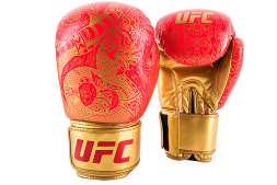(Перчатки для бокса UFC PRO Thai Naga 12 Oz - красные), фото 1 (Перчатки для бокса UFC PRO Thai Naga 12 Oz - красные), фото 1