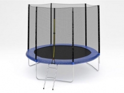 Батут с защитной сеткой (лестница в комплекте) Diamond Fitness External 6ft (183 см), фото 1 Батут с защитной сеткой (лестница в комплекте) Diamond Fitness External 6ft (183 см), фото 1