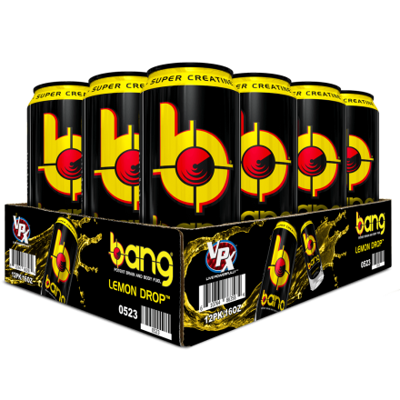 Энергетический напиток "БЭНГ" Лимонад VPX BANG 473мл Lemon Drop, фото 3