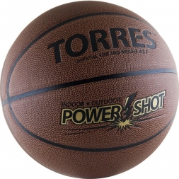 Мяч баскетбольный тренировочный "TORRES Power Shot", размер 7, фото 2