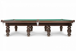 Бильярдный стол - Омега 12 Футов, Русская пирамида, PBS 40 мм, лузы с сеткой, фото 3