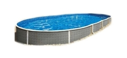 Бассейн Mountfield Azuro Rattan 5,5х3,7х1,2 м Basic, фото 1