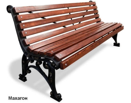 Скамейка уличная Удача, Сосна 1,8 м, фото 2