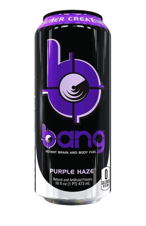 Энергетический напиток "БЭНГ" Виноград VPX BANG 473мл Purple Haze , фото 1