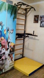 Шведская стенка комбинированная Гибрид-ДУ белая, фото 16